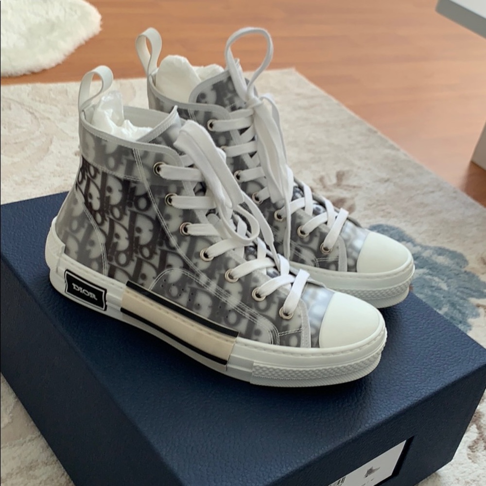 Dior B23High-Top Sneakers in Dioroblique
